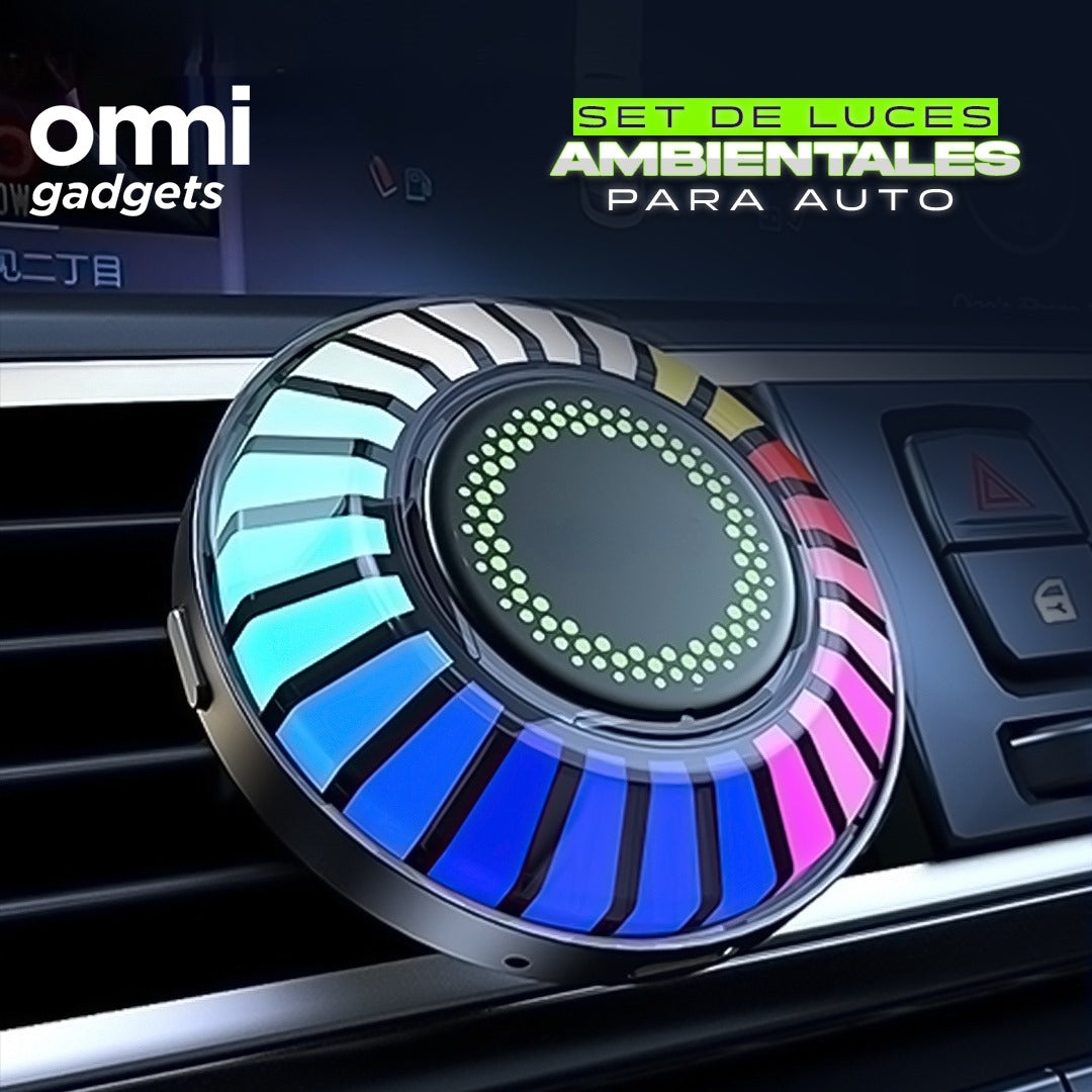 SET DE LUCES AMBIENTALES PARA CARRO