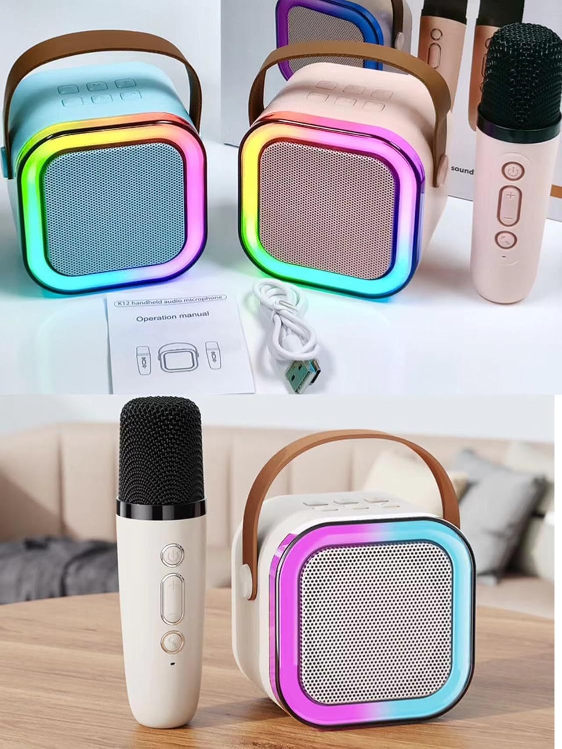 MINI PARLANTE  + MICROFONO + ENVIO GRATIS 🎁