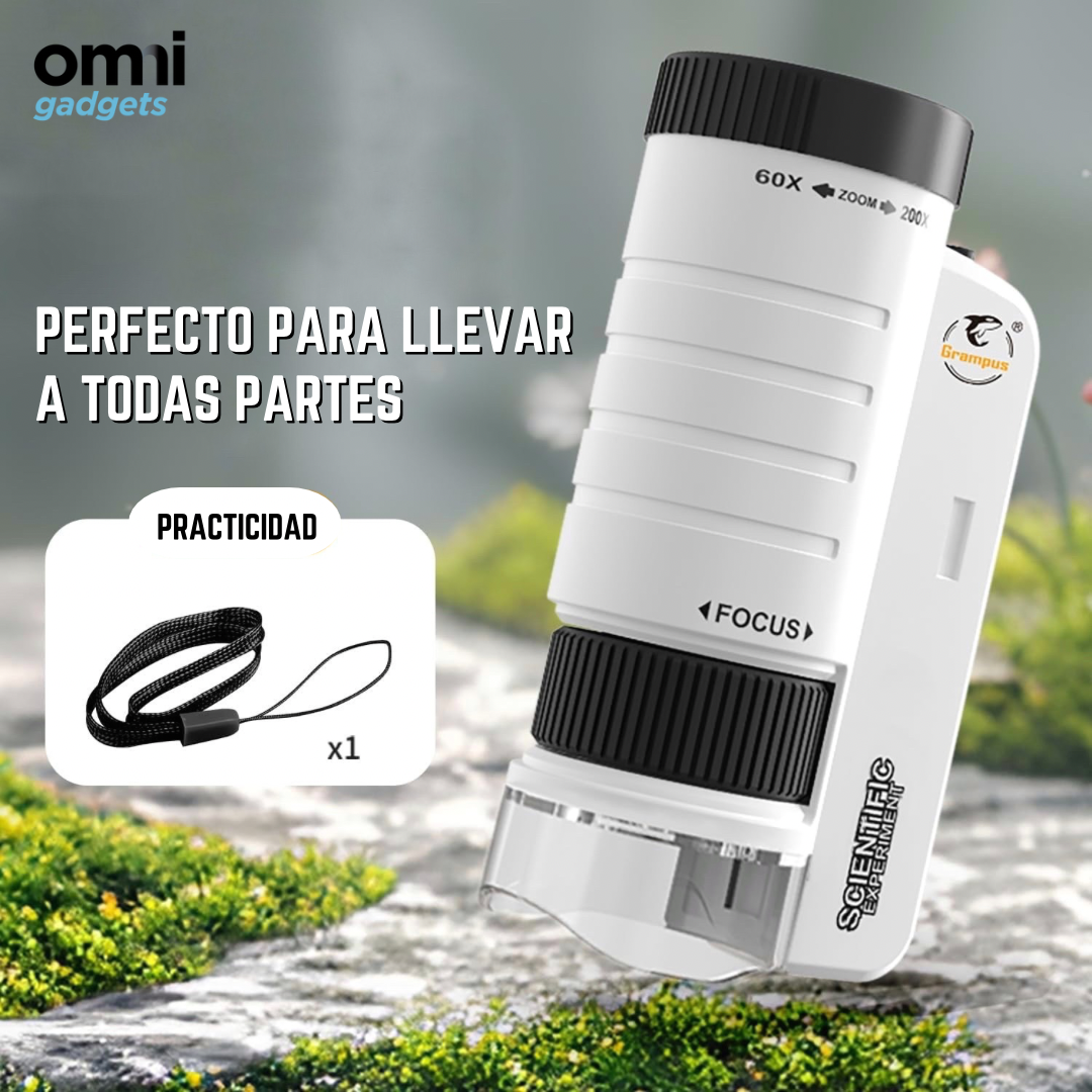 Mini Microscopio + ENVIO GRATIS🎁