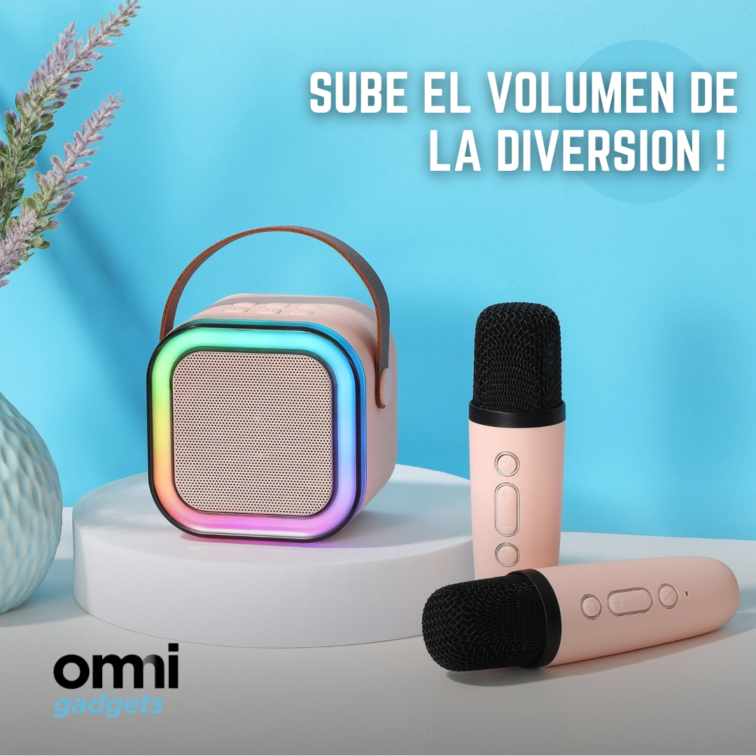 MINI PARLANTE  + MICROFONO + ENVIO GRATIS 🎁