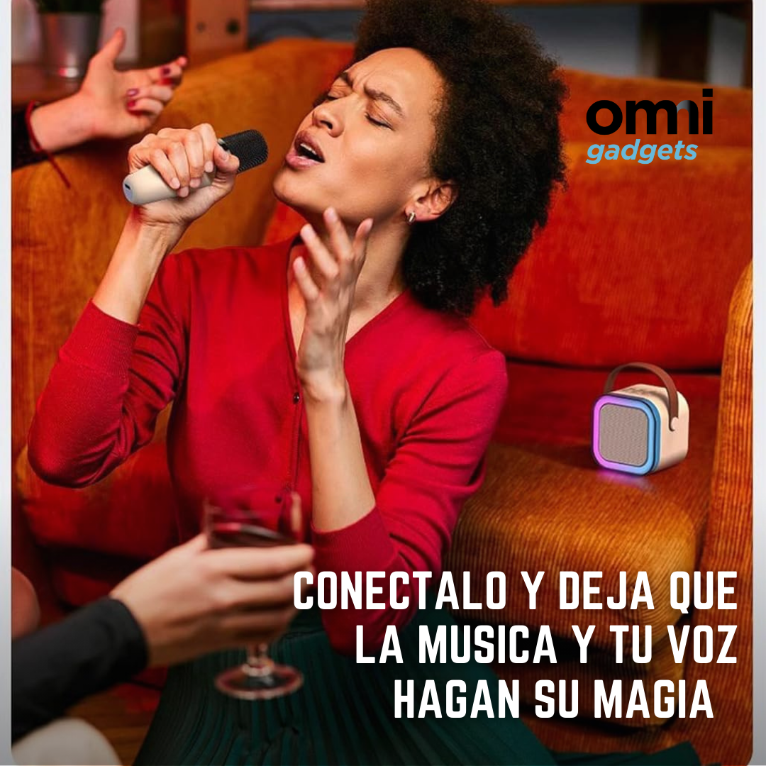 MINI PARLANTE  + MICROFONO + ENVIO GRATIS 🎁