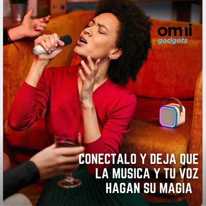 MINI PARLANTE  + MICROFONO + ENVIO GRATIS 🎁