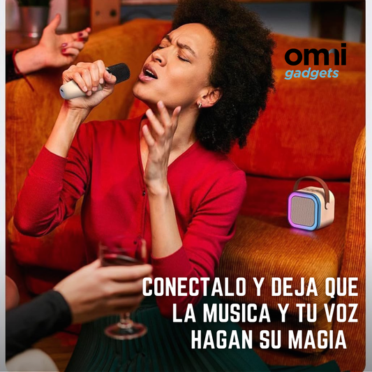 MINI PARLANTE  + MICROFONO + ENVIO GRATIS 🎁