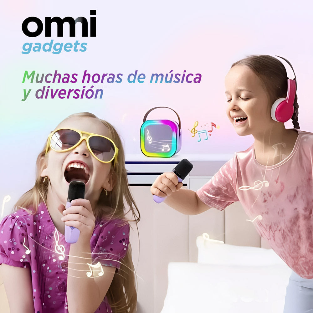MINI PARLANTE CON MICRÓFONO